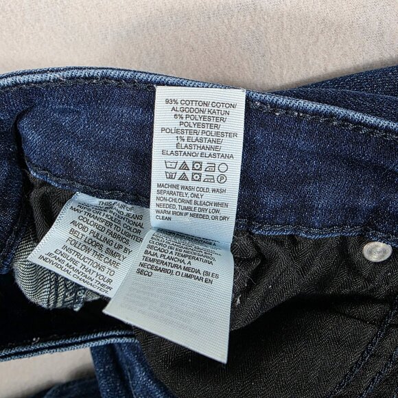 Lucky Brand Jeans Womens 14/32 Blue Denim Ava Legging Mid-Rise Stretch - Picture 12 of 13